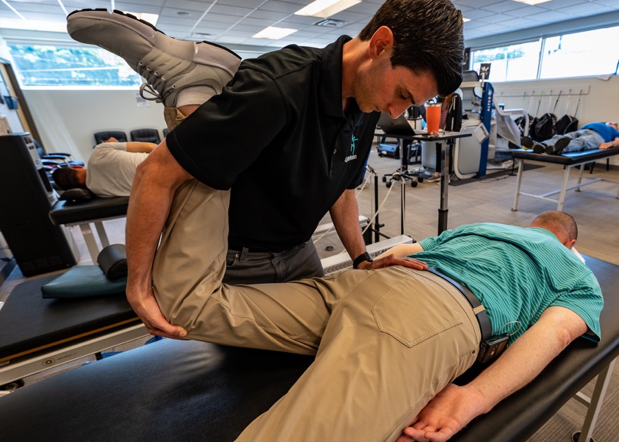 Physical Therapy Team Member performs Orthopedic Physical Therapy at Tulsa OK