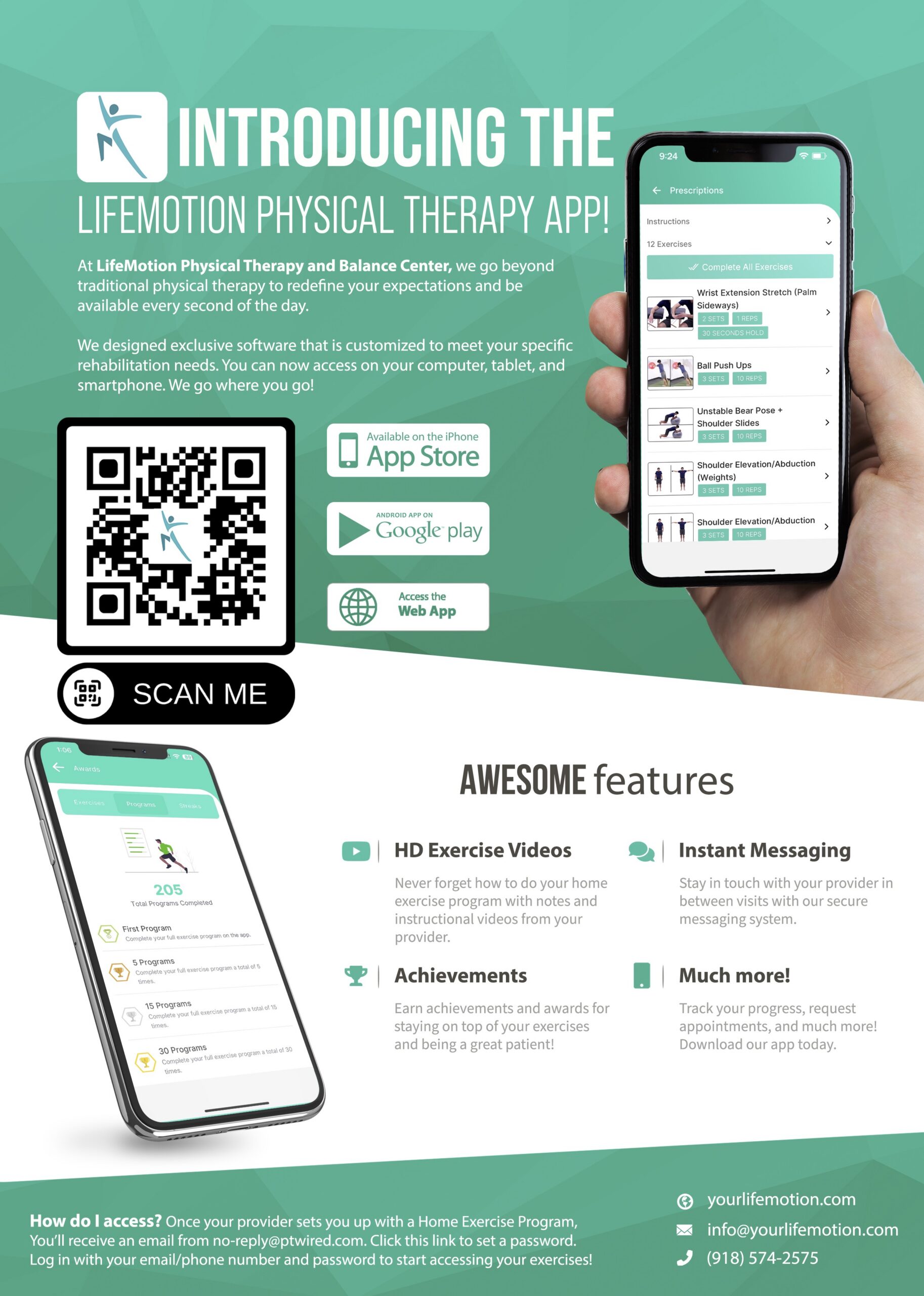 LifeMotion App Flyer Download